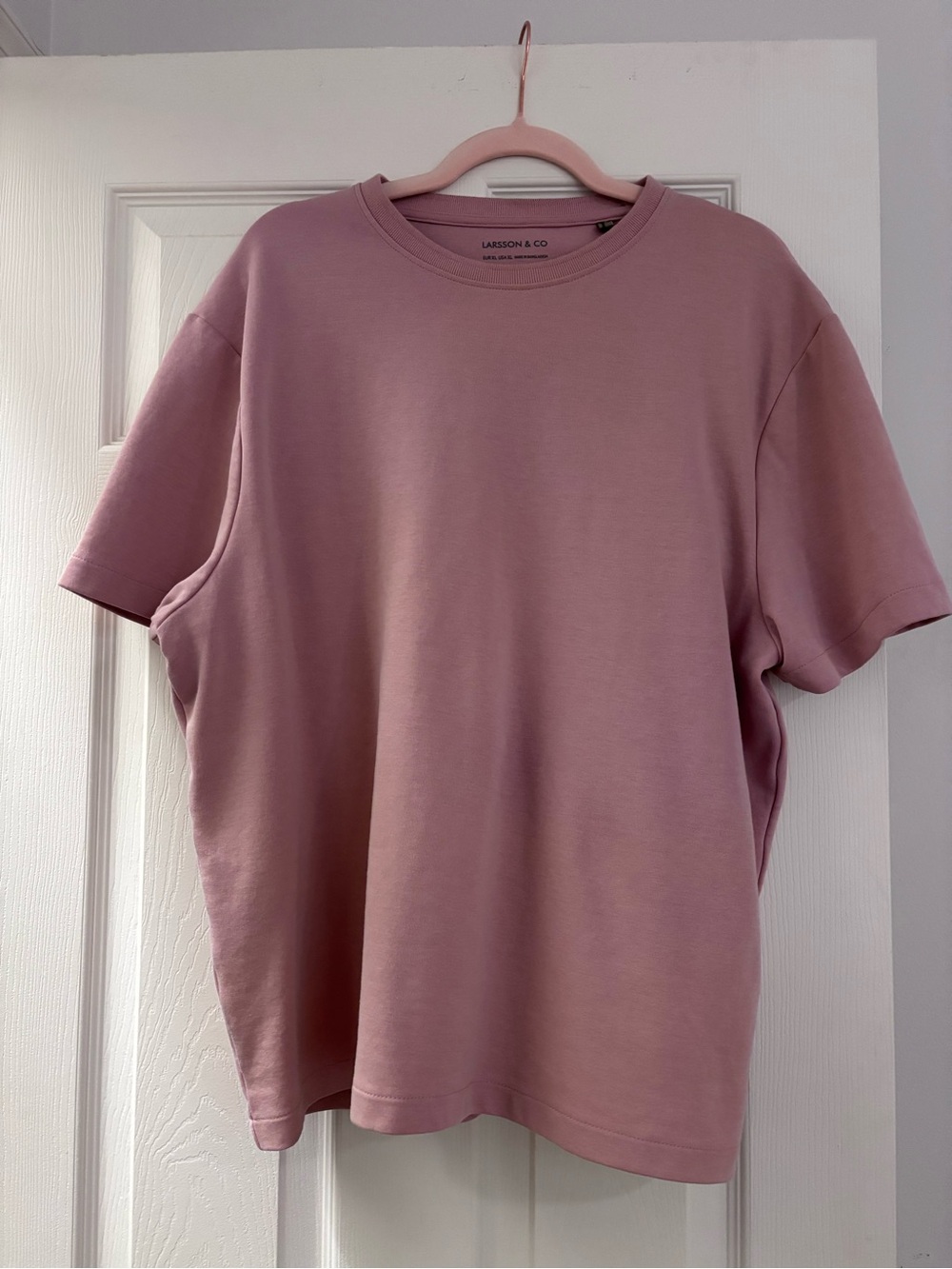 Larsson & co Crewneck Short-Sleeve Tee - Dusty Mauve